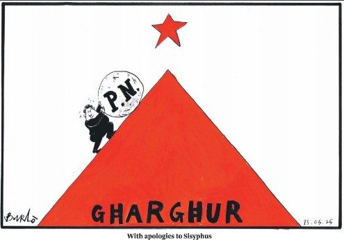 IT-‘TIMES’ U L-PROBLEMA GĦARGĦUR GĦALL-PN MIĠBURA F’KARIKATURA