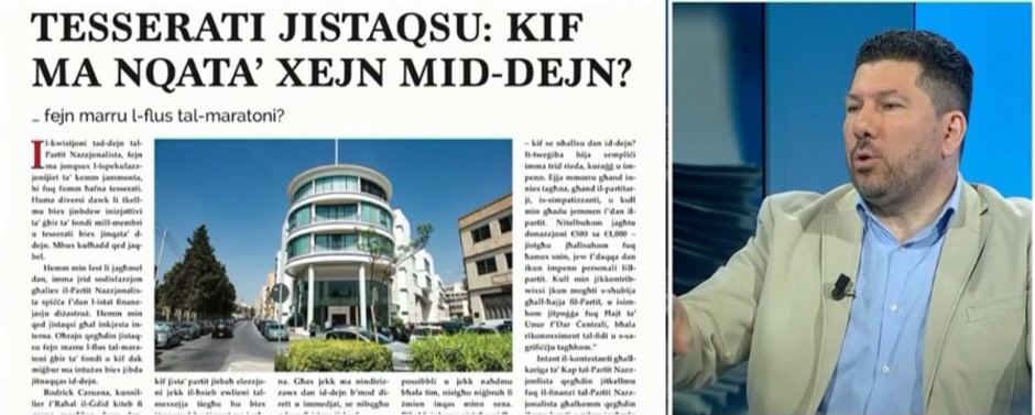 CLYDE PULI JITKELLEM DWAR ID-DEJN TAL-PN TAĦT BERNARD GRECH U L-MAŻŻRA TAL-INTERESSI KBAR