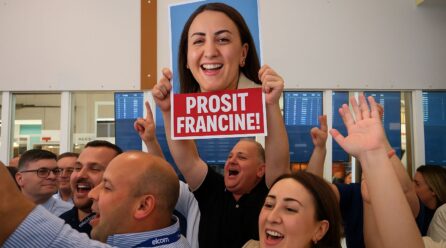 PROSIT FRANCINE! MA TANTX DOMT TIĊĊELEBRA FIS-SIĠĠIEWI!