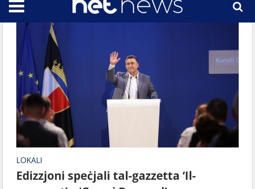 ‘GRAZZI BERNARD’ TALLI ABBANDUNAJT PARTIT SENA QABEL L-ELEZZJONI!